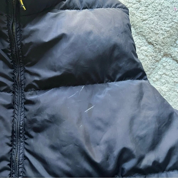 J Crew puffer vest navy blue down fill feather size XL - Picture 7 of 7